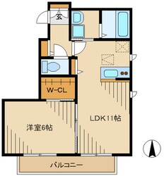 シャトルアネックスの物件間取画像